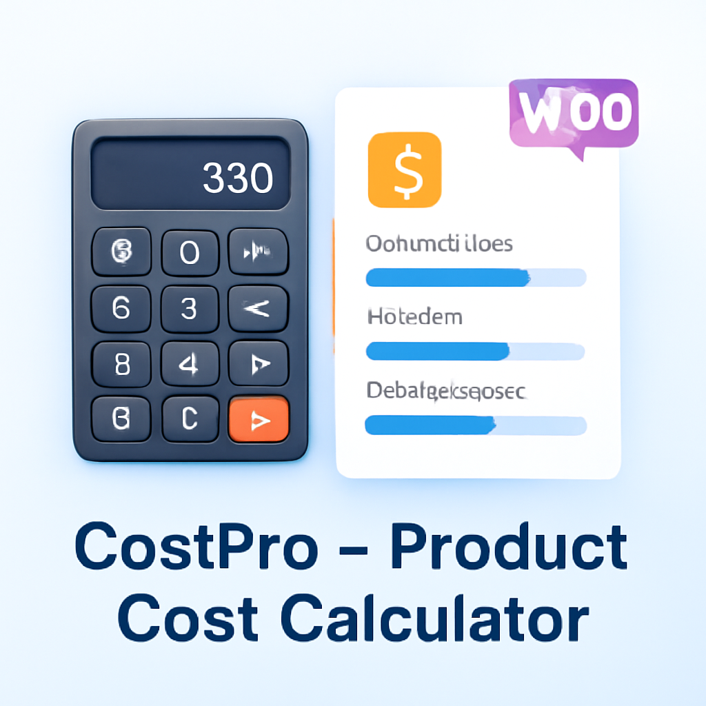 CostPro – Dynamic Product Cost Calculator Mockup